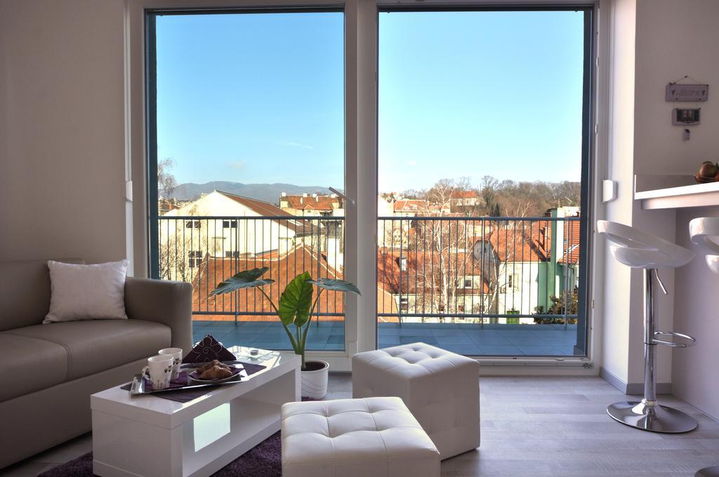 Bellevue Apartment 자그레브 객실 사진
